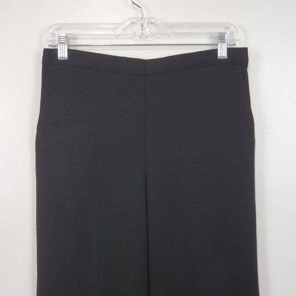 Alfred Dunner Black Pull-On Proportioned Straight Leg Pants W/Pockets NWT M (10) - Picture 2 of 12